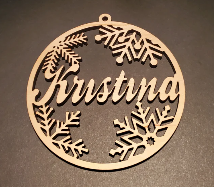 Personalized Christmas Ornament