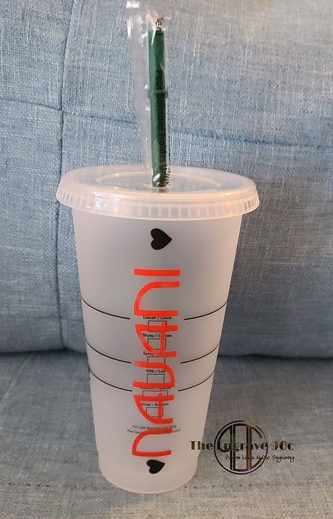 Custom Starbucks Cold Cup, Personalized Cold Cups