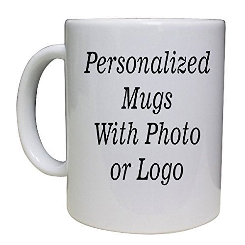 Custom Photo Coffee Mugs, Personalized Mugs w Photo & Customizable